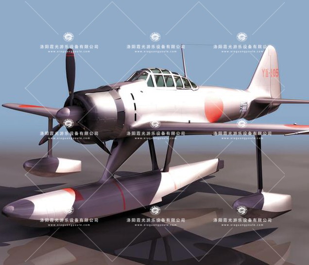 十堰3D模型飞机_